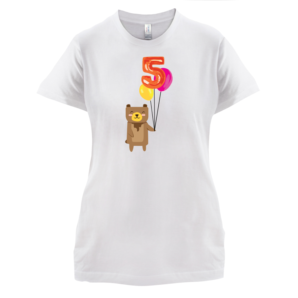 5th Birthday Bear T Shirt