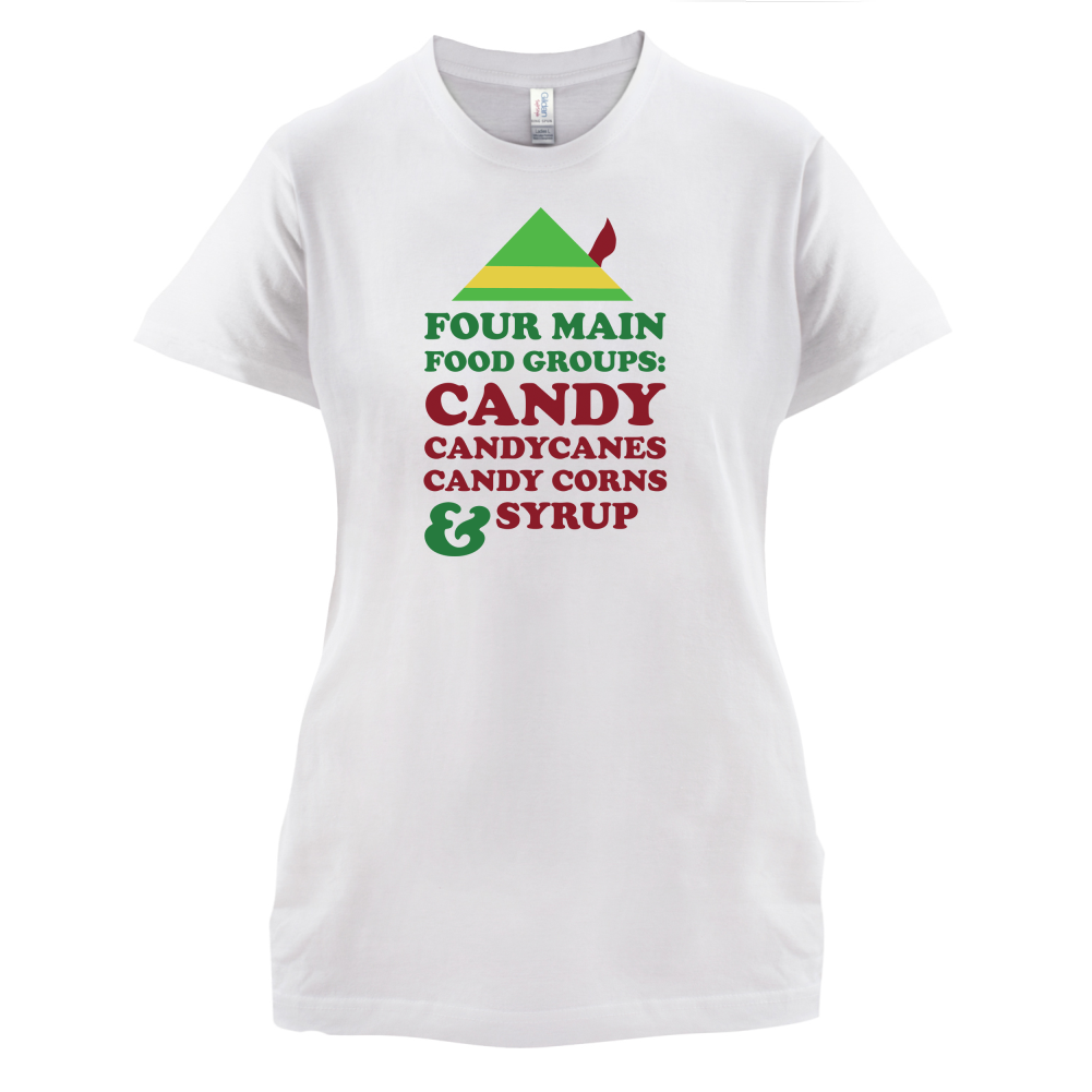 Christmas Food Groups T Shirt