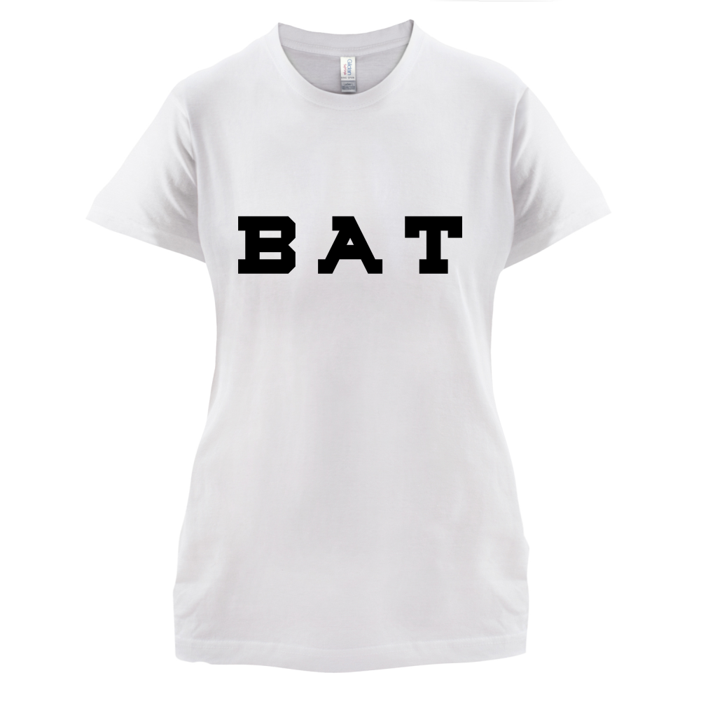 Justcie Bat College Style T Shirt