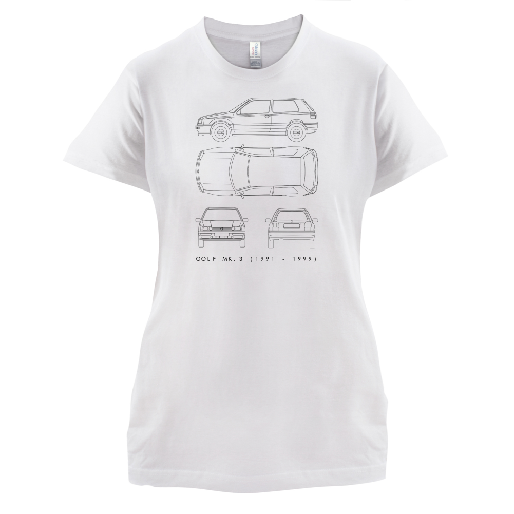 4 View Golf MK3  T Shirt