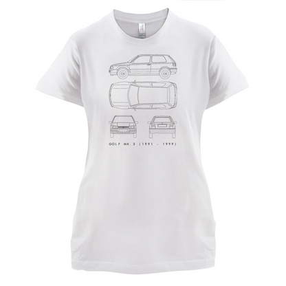 4 View Golf MK3  T Shirt
