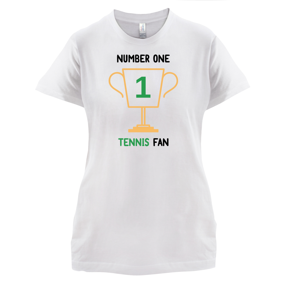 Number 1 Tennis Fan T Shirt