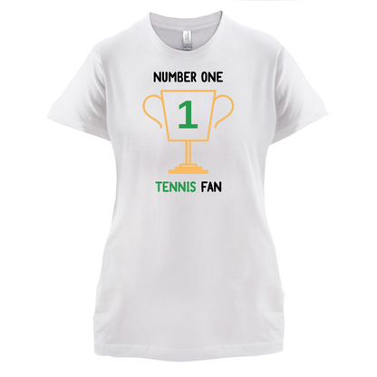 Number 1 Tennis Fan T Shirt