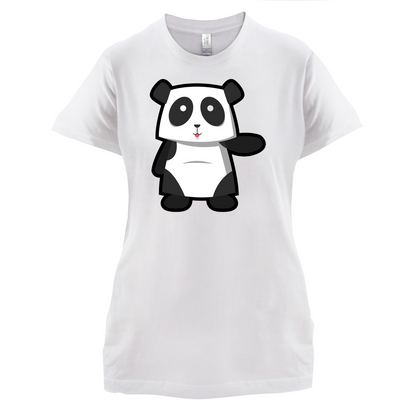 Cute Panda Kids T Shirt