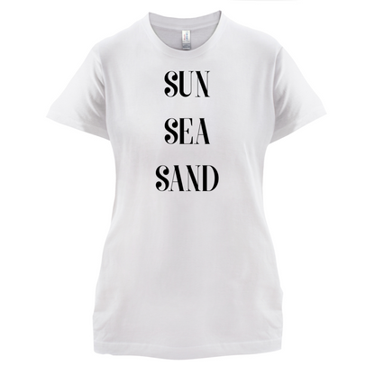 Sun Sea Sand T Shirt