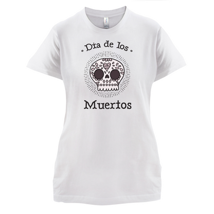 Dia De Los Muertos Skull T Shirt