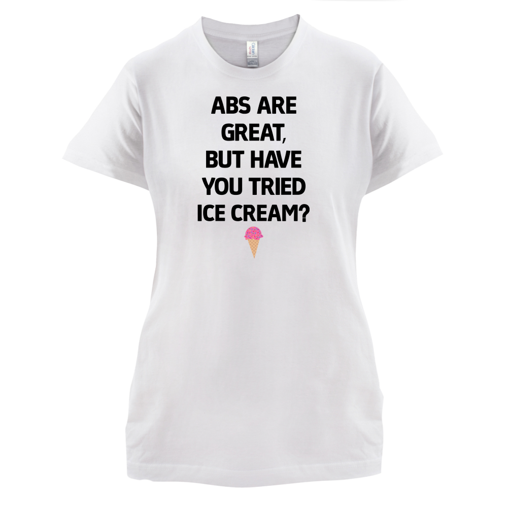 Abs Are Great, Ice Cream  T Shirt