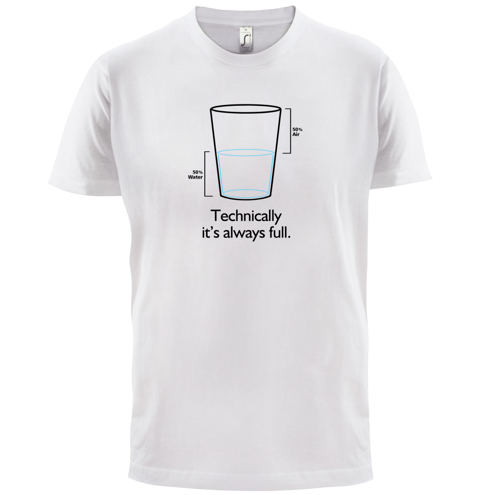 Technically It's Always Full T Shirt