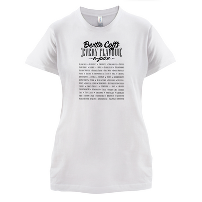 E-Juice Flavours T Shirt