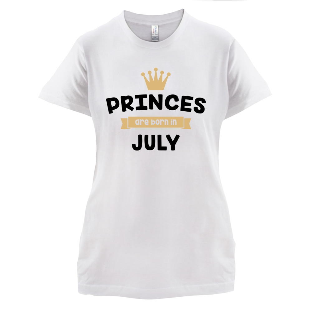 Princes Are Born In July T Shirt