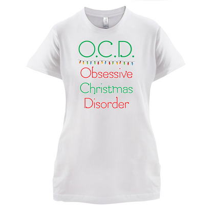 Obsessive Christmas Disorder T Shirt