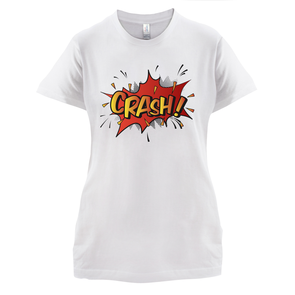 CRASH! Word Art T Shirt