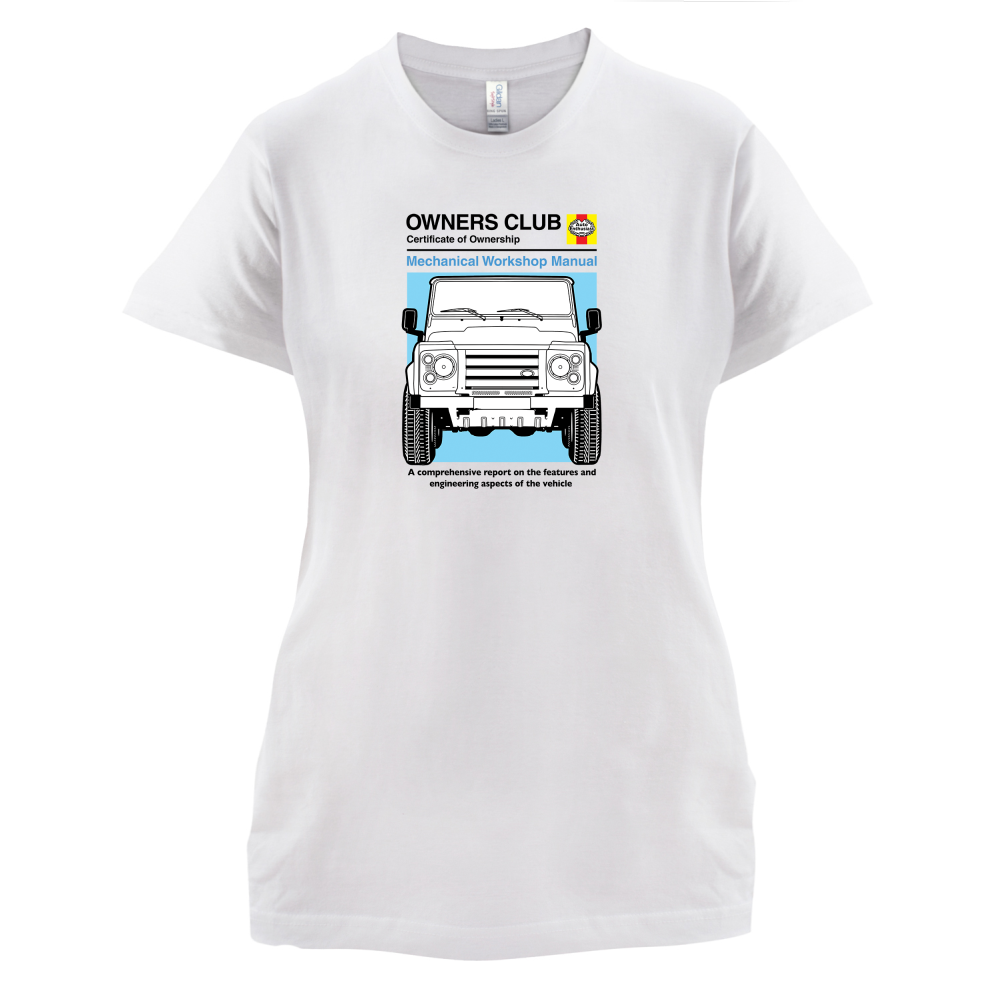 Car Owners Manual Land Rover T Shirt
