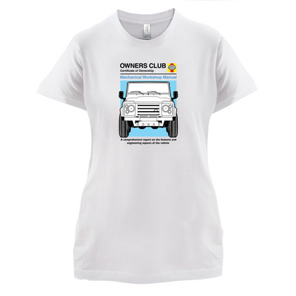 Car Owners Manual Land Rover T Shirt