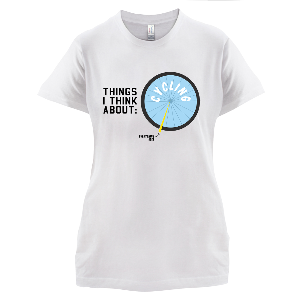 I Thiink About Cycling T Shirt