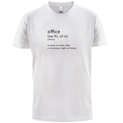 Funny Definition Office T Shirt