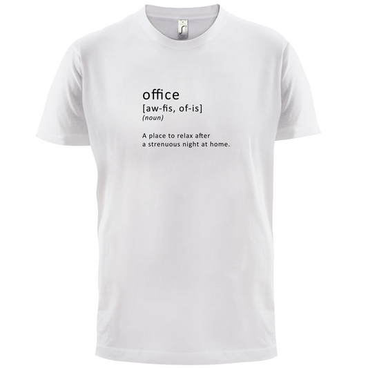 Funny Definition Office T Shirt