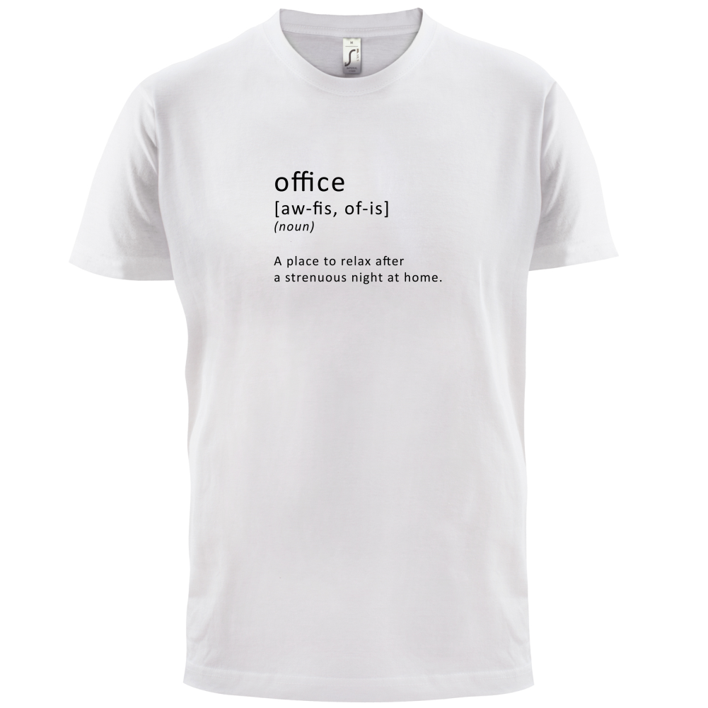 Funny Definition Office T Shirt