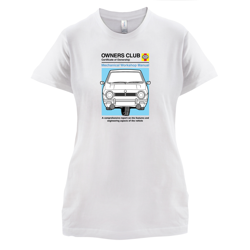 Car Owners Manual Reliant Robin T Shirt