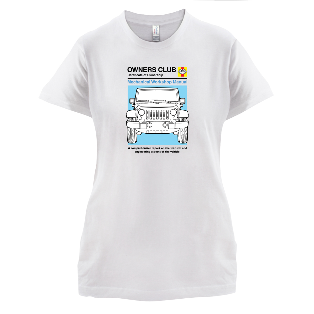 Car Owners Manual Jeep T Shirt
