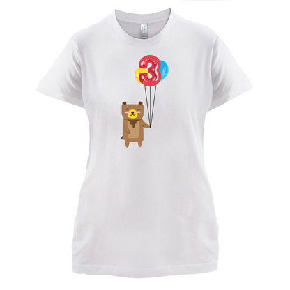 3rd Birthday Bear T Shirt