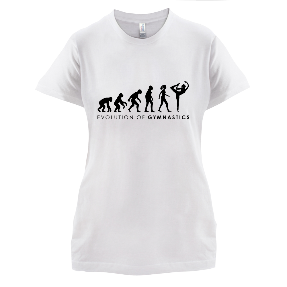 Evolution Of Woman Gymnastics T Shirt