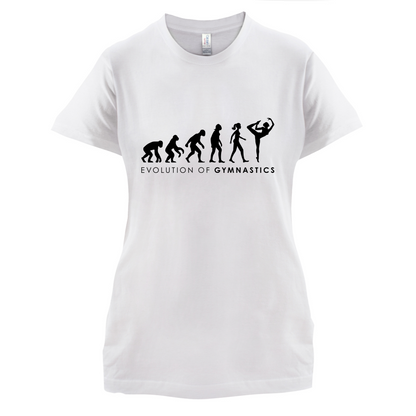 Evolution Of Woman Gymnastics T Shirt