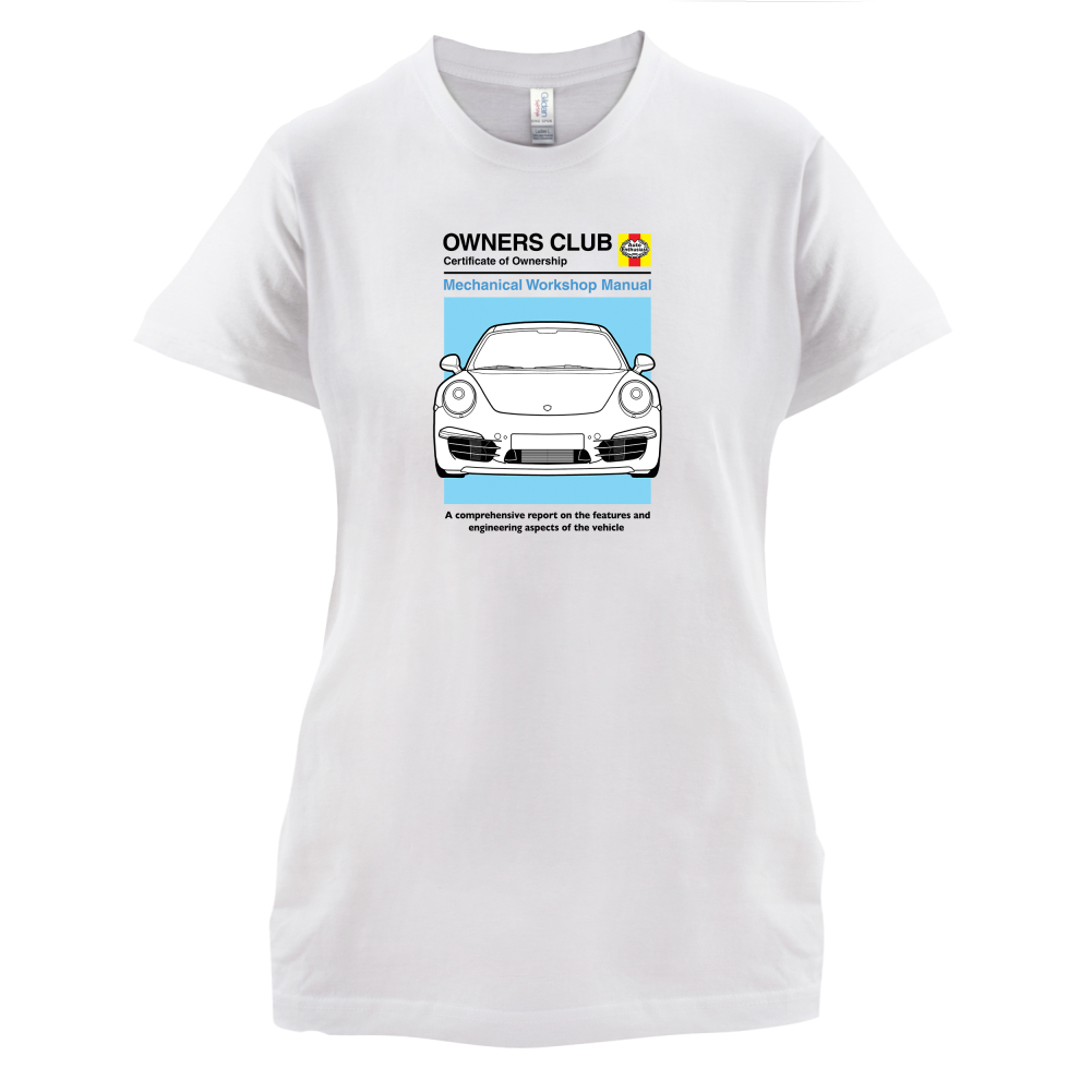 Car Owners Manual 911 T Shirt