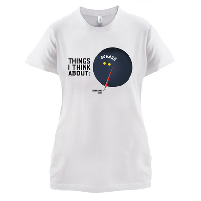 I Thiink About Squash T Shirt