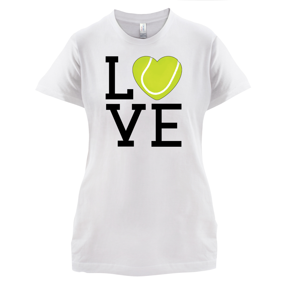 I Love Tennis T Shirt