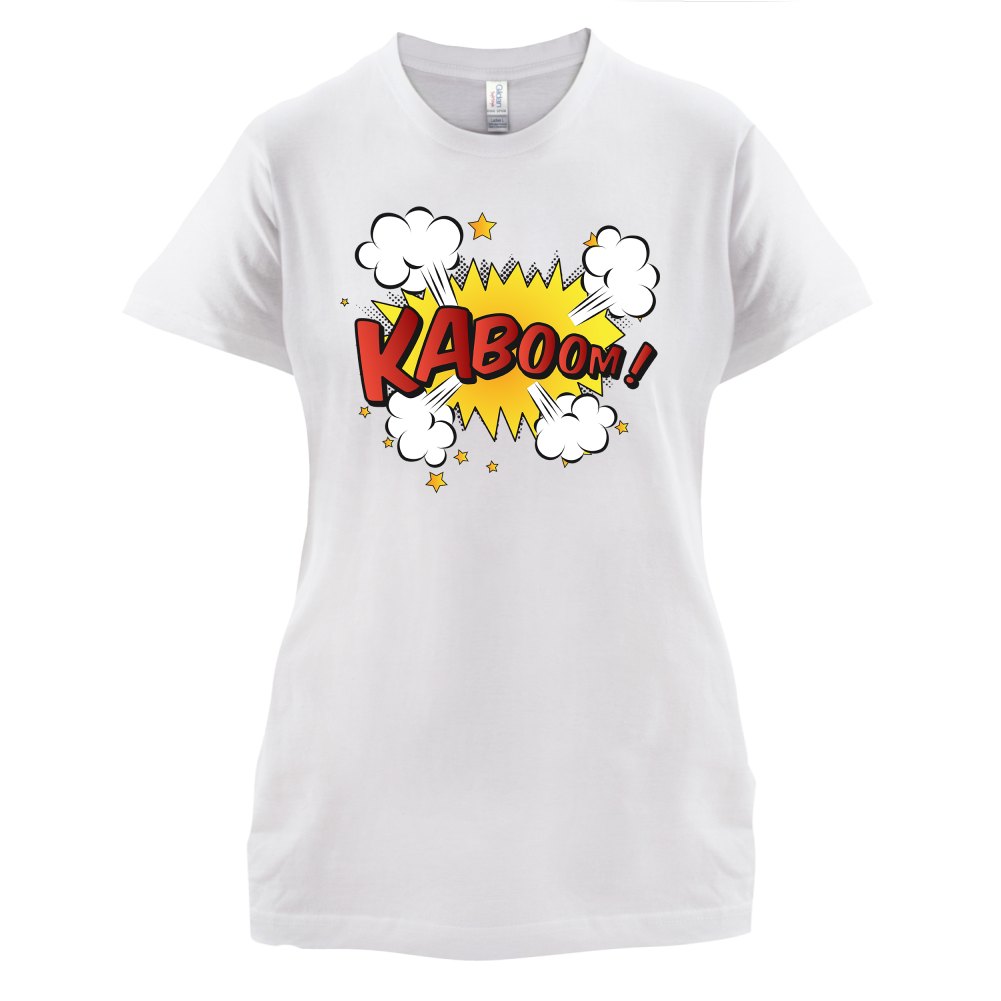 Kaboom! Word Art T Shirt
