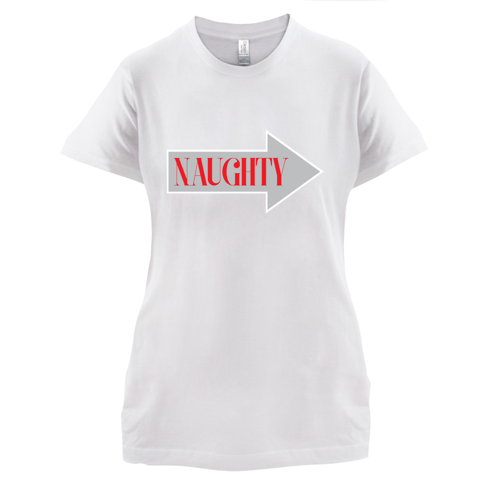 Naughty Arrow T Shirt