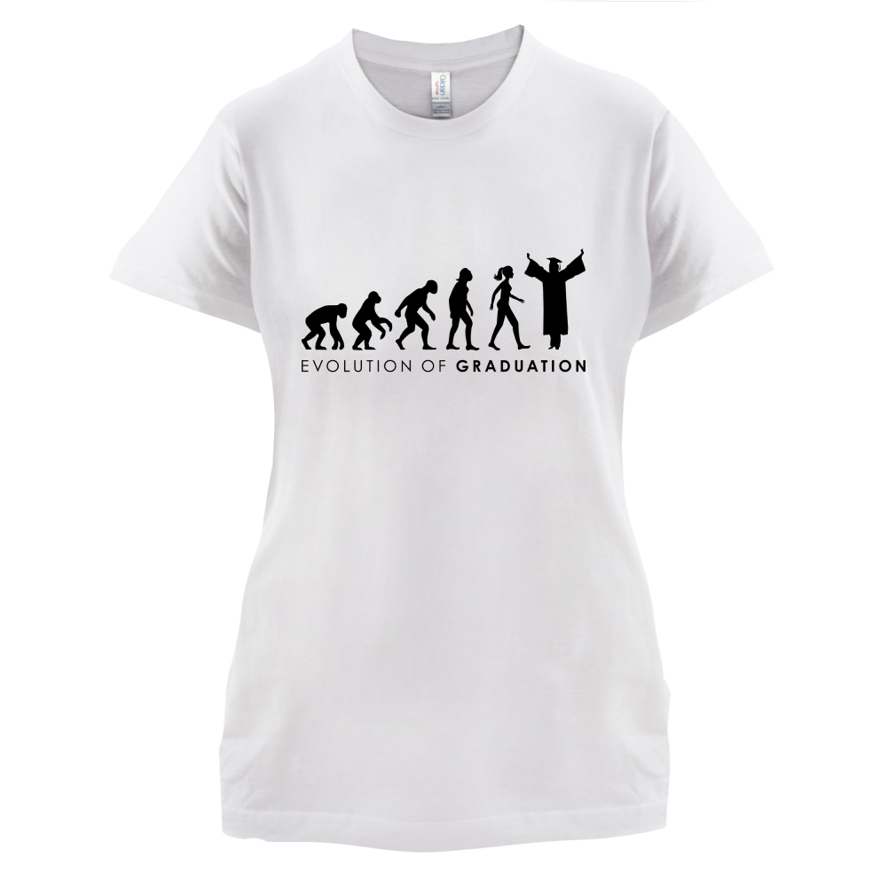 Evolution Of Woman Graduation T Shirt