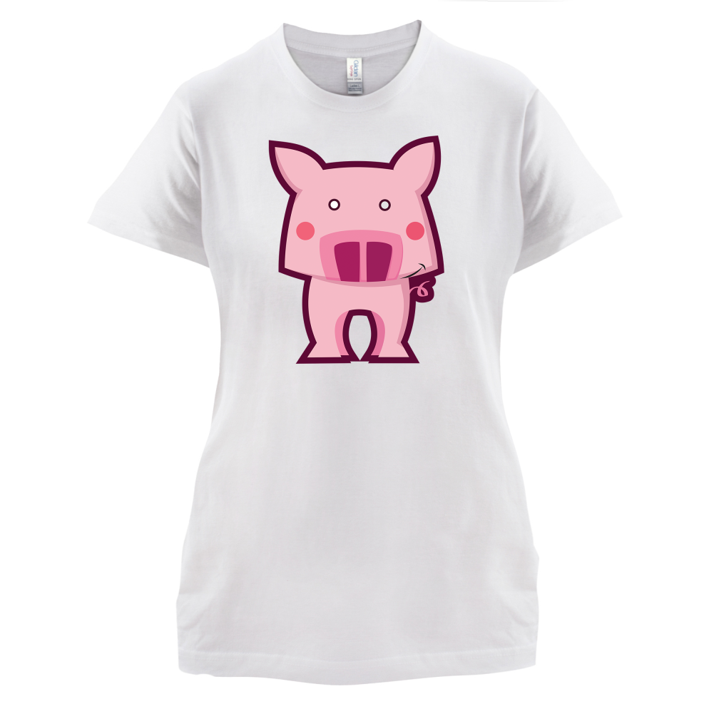 Cute Pig Kids T Shirt