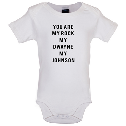 You Are My Rock Baby T Shirt