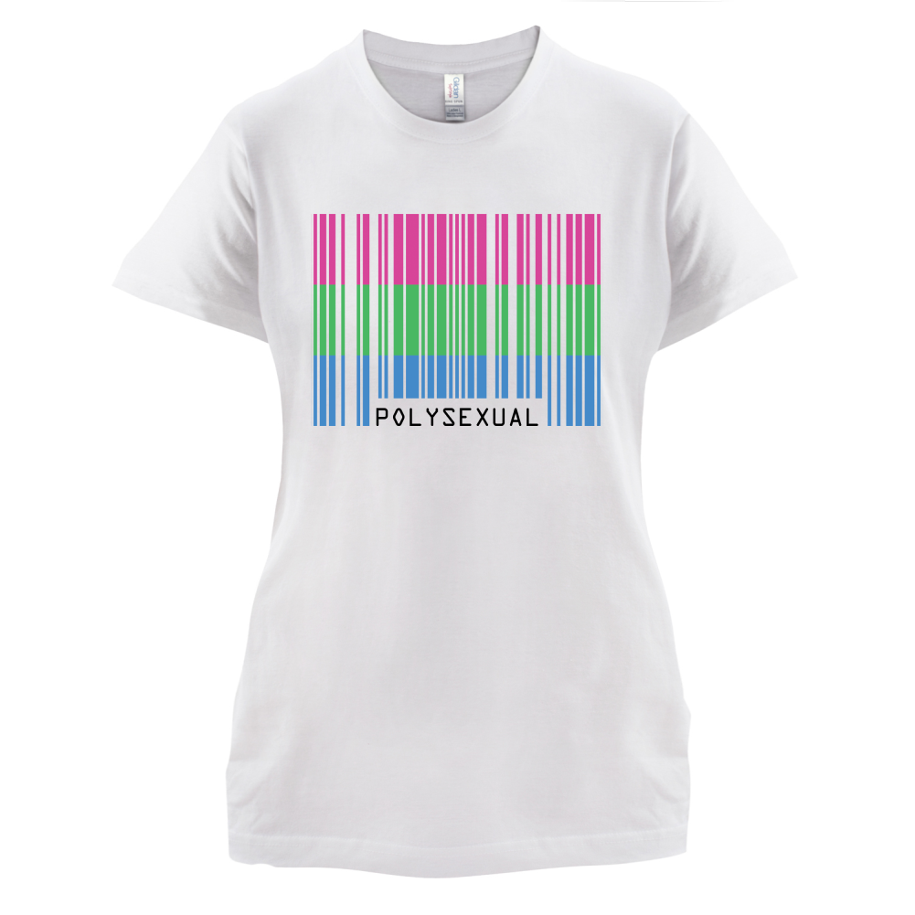 LGBT Barcode Flags - PolySexual T Shirt