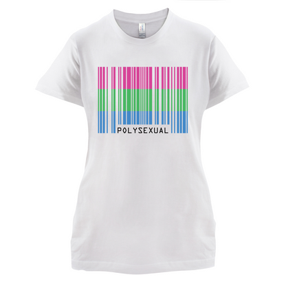 LGBT Barcode Flags - PolySexual T Shirt