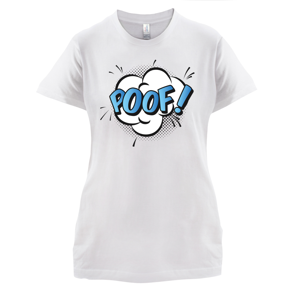 Poof! Word Art T Shirt