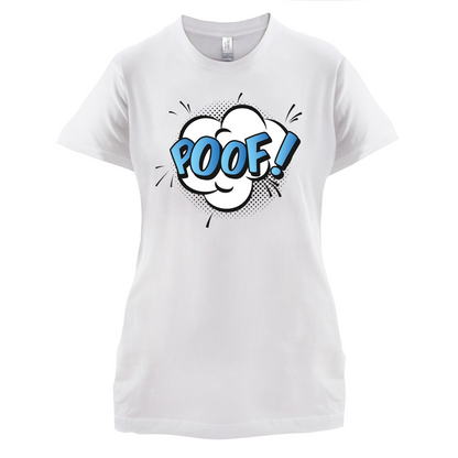 Poof! Word Art T Shirt