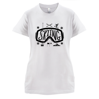 Skiing Goggles T Shirt
