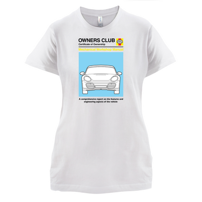 Car Owners Manual 987 T Shirt