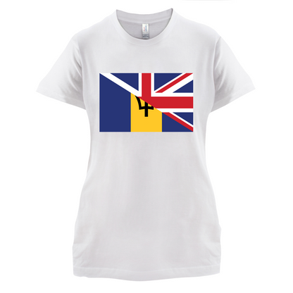 Half Barbados Half UK T Shirt