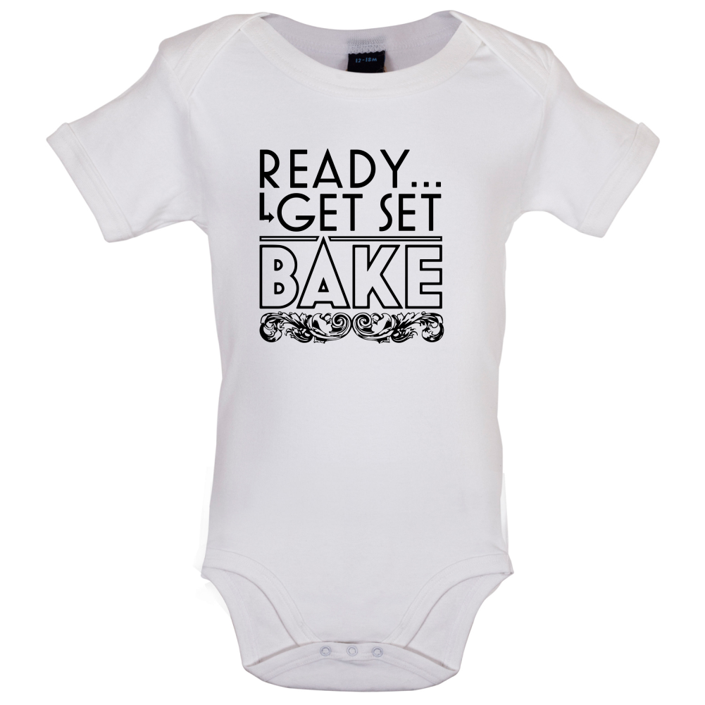 Ready Get Set Bake Baby T Shirt