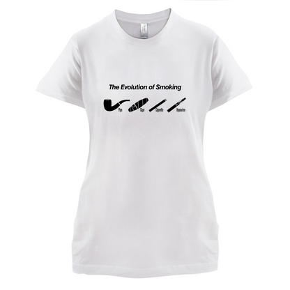 Evolution of Smoking T Shirt
