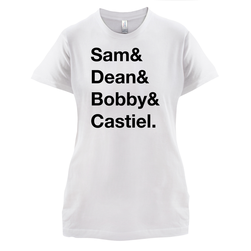 Sam & Dean & Bobby & Castiel T Shirt