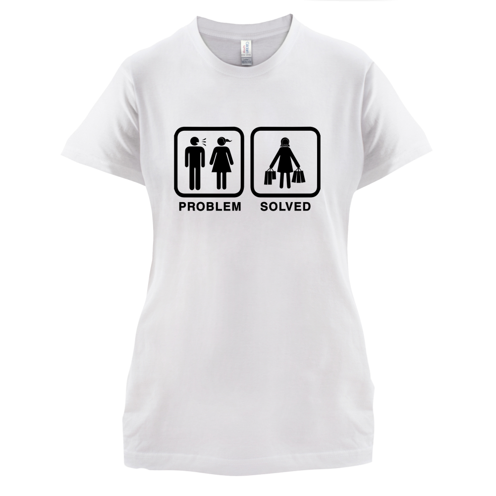 Problem Solved Shopping T Shirt