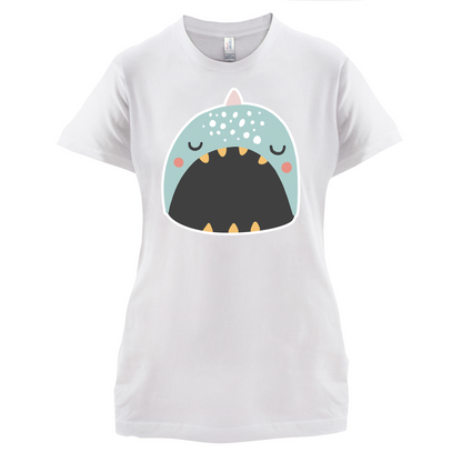 Smiley Face Narwhal T Shirt