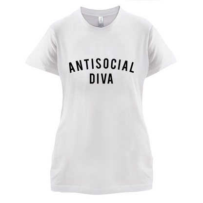 Anti-Social Diva T Shirt