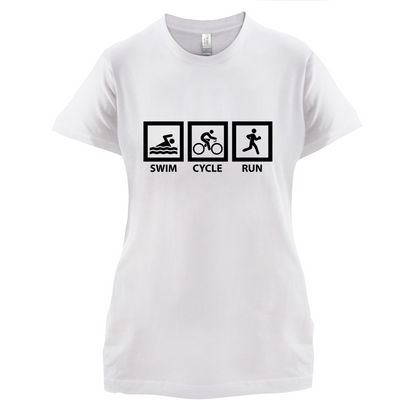 Swim Cycle Run T Shirt