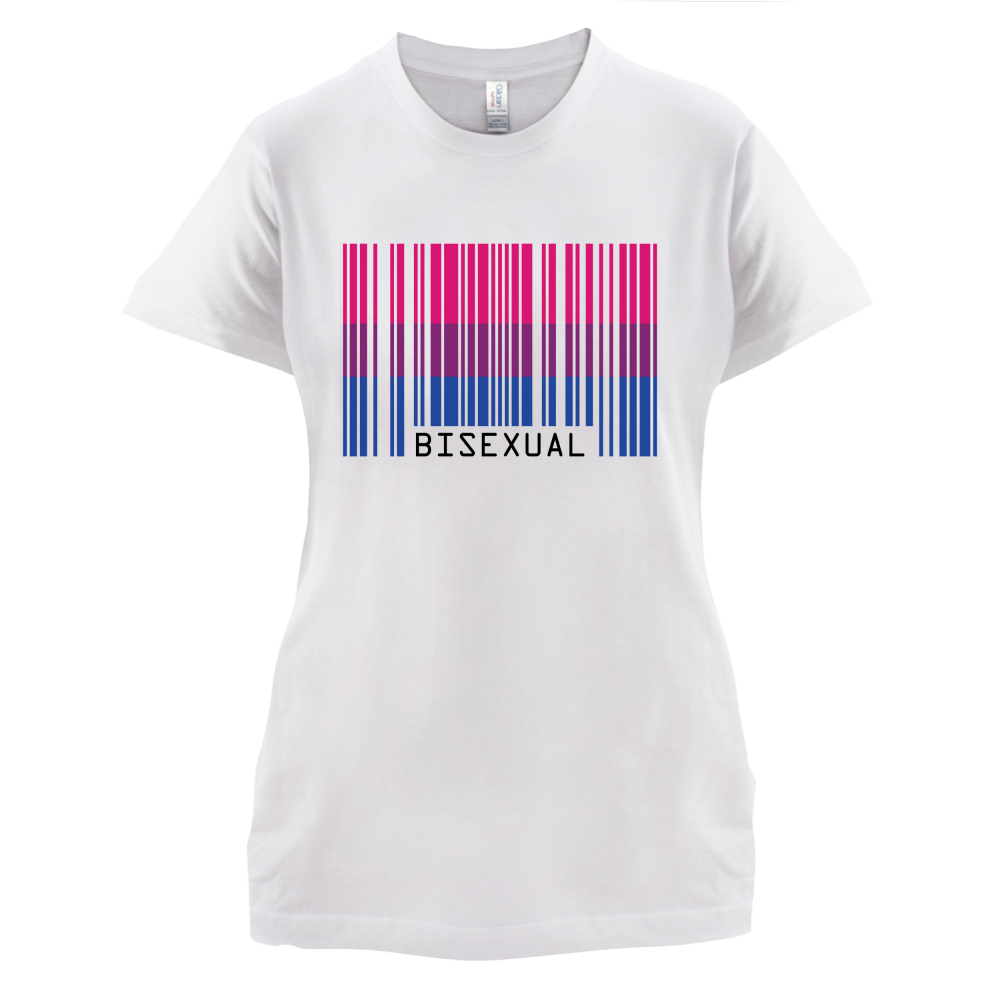 LGBT Barcode Flags - Bisexual T Shirt